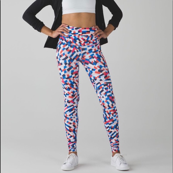 lululemon athletica Pants - Lululemon  Wunder Under Crop III Capoeira Multi 4